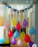 Pin by 영심 장 on 풍선아트 | Birthday streamers, Diy birthday decorations, Simple birthday decorations