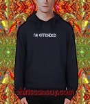 Im offended #화남 #티셔츠 #후드티 - 2020 | 티셔츠 인쇄, 후드 티