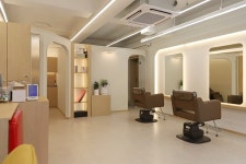 [파주 우드헤어] 아늑한 우드톤 미용실 인테리어 a cozy wood-tone salon interior