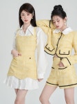 Milky Yellow Suspender Dress - Yellow / S ミルキーイエローサスペンダーワンピース - 2024 | 드레스, 원피스, 옷 스타일