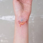 1,150 curtidas, 19 comentários - 타투스튜디오 아로새기다... #돌고래 #돌고래타투 #수채화타투 #아로새기다타투... 