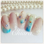 Polubienia: 407, komentarze: 1 – Yoko Shikata(Ogasawara)♡ (@yochan4.nail) na Instagramie: „春夏サンプルより💍♡…” | 네일... 