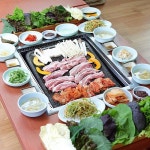 원조구들돌삼겹살 홈페이지 - 강원 속초시 조양동 지역맛집 | 카페 음식, 삼겹살, 요리