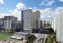 Misa Hyosung Harrington Tower The First 미사 효성 해링턴타워 The First in 2023 | Skyscraper, San francisco skyline, Skyline