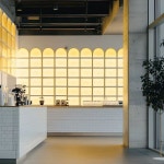 Pin page ▪️Designed by IDOT Natural light flows across the glass panels, bringing warmth and vitality to the space.✨️ 자연광이... 