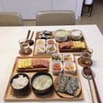 좋아하는 반찬 가득이라 행복한 저녁 밥상🥰 . 맛있는 음식과 즐건 저녁시간 보내세요❤️ . . #김… | 음식, 요리 음식, Diy 음식