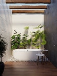 자연을 사랑하는 보호(Boho) 스타일 인테리어 | Earthy home decor, Rustic kitchen design, Botanical bathroom
