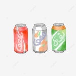만화 일러스트 핸드 드로잉 수채화 음료 캔 사이다, 아름다운, 만화, 손으로 그린 PNG 일러스트 및 PSD 이미지 무료 다운로드 - Pngtree