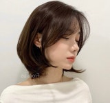 단발머리에 있는 현지 서님의 핀 | 단발머리 헤어스타일, 미디엄 헤어스타일, 헤어스타일