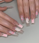Nadia nails studio(나디아 네일 스튜디오) | Pin page Pink Nails에 있는 nadia님의 핀