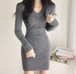 로지 데이즈 브이넥 니트 원피스 21,840원