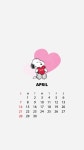 스누피 달력 배경화면 2019년 4월 스누피배경화면 : 네이버 블로그 in 2020 (With images)