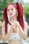 Pin by 라이언 on ┈ fromis _9 | Red hair kpop, Dream hair, Girl hairstyles