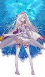 Emilia re; zero | 캐릭터 일러스트, 그림, 캐릭터 디자인