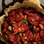 100%닭다리살 닭가정 매콤달콤한맛 650g X 2팩