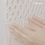도구가 필요 없는 마크라메 네트백 만들기 : 네이버 포스트 - 2020 | 마크라메, 수공예, 공예