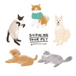 Show me your pet project 3rd release ✍🏻 세 번째 쇼미유어펫... 쇼미유어펫 이벤트 시작하면서 그림을 평소보다 더 자주 그리다보니 저도... 