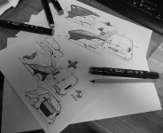 Drawing에 있는 은수 이님의 핀 | 자동차, 디자인