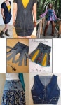 Recycle jeans | 리폼, 옷 리폼, 옷 수선