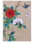 부산채색화/한국화화실/부산민화/성인취미미술 : 네이버 블로그 - 2020 | 예술, 칠하기, 꽃그림