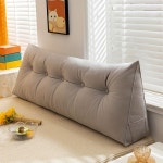 1pc Backrest Bedside Cushion Bed Large Pillow For Living Room... 2024 | 사무실 거실, 방 아이디어, 거실 아이디어