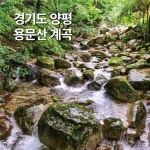 #양평여행 #용문산계곡 #용문산관광단지 #당일치기계곡