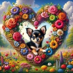 kis kutya - online puzzle kis kutya - online puzzle - 2024 | 아크릴 캔버스, Diy 페인팅, 공예
