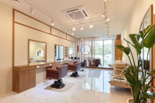 화이트우드톤 따뜻한 분위기의 13평 헤어샵 인테리어 (남양주 별내동)