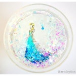 좋아요 513개, 댓글 32개 - Instagram의 Artclaytion By Chan Clayrene(@artclaytion)님: Elsa, Frozen. Nail Polish on Water.... 