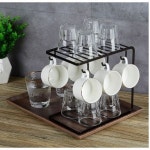 온클릭 골드 커피잔