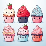 Premium Ai Image 592 컵케익에 있는 보경 최님의 핀 - 2024 | 컵케익