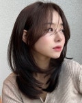 보더펌 BODER PERM 보더펌 BODER PERM | 한국 짧은 머리, 중간길이 헤어스타일, 미듐 헤어스타일