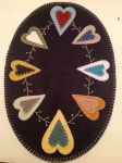 22 best felt images on Pinterest | 펠트 공예, Table runners 및 러그 felt