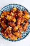 Bacon Wrapped Tater Tots with Cheese Recipe | Recipe | Bacon wrapped tater tots, Tater tot appetizers, Tater tot