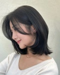 디자인이에요 #헤어컨설팅 으로 얼굴형에 따라, 승모근라인에 따라... 찾아보세요 @cha_zeroo #더차강남#단발레이어드펌#중단발레이어드펌... 