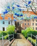 (##@_watercolors_art)에 있는 ꪖꪑꪮ᥅💜 ꪖꪶ ꪖ᥅ꪻꫀ🎨🖌️ Love of님의 핀 - 2023 | 풍경 수채화, 풍경 사진, 그림... 