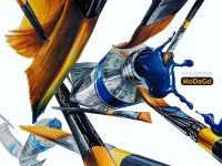 늘었네용 개학하고 다들피곤하겟지만 홧팅합니당 . .#기초디자인 #기초디자인구도 #입시미술 #입시미술학원 #미술 #물감 #붓…”