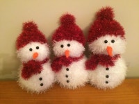 Tinsel yarn - very effective! | 뜨개질과 코바늘뜨기