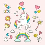 Pin by 지은 on 유니콘 | Unicorn wallpaper, Sketch book, Unicorn art