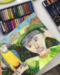너희들 그림 #안반할수가없어 #정말😻 #즐거운미술시간#그림나무미술학원 #관찰의힘#드로잉전문미술학원 #구미아동미술#초등미술#유아미술... 