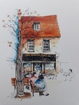 Pin by B M on 일러스트 | Urban art, Urban sketching, Watercolor art