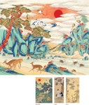 채색 방법과 안료 구분법⑨ – 장생도 채색 | 월간민화