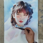 Pin page 미술부 on Instagram: www.misulbu.com/watercolor -YouTube search : misulbu -성인취미미술 : 수채화 유화 아크... 