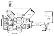 Magnificent European Design - 63145HD | Architectural Designs - House Plans | 집