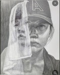 소묘에 있는 Kwdc님의 핀 - 2025 | 드로잉, 그림, 얼굴