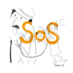 sos . . . . . . . . . . . . . . . . . .  글자디자인  디자인  일러스트  응급상황  다급함  illustrationart  drawing... 