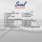 A fun checklist Pin on 가고싶어