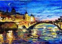 Bridge at night by MKhankova | 사진