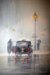 Jeff Rowland | 유화, 수채화 그림, 비오는 날