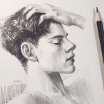 소묘 Somyo | ✏️ #인물드로잉 #인물화 #인물그림 #드로잉스타그램 #artist #pencildrawing #academicdrawing #art #fineart... 